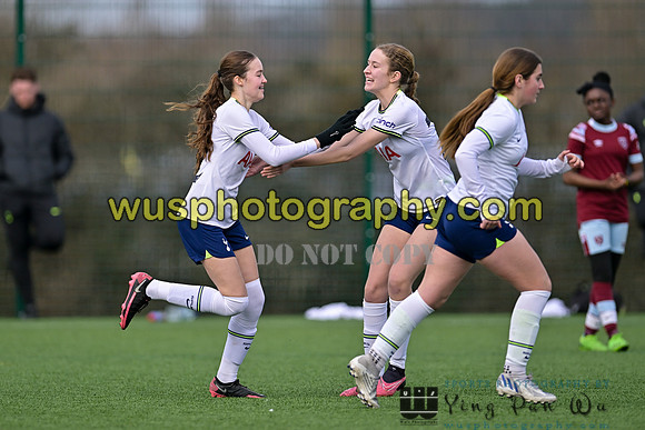 20230311-141833C West Ham United Academy Girls U15 v Tottenham Hotspur Women FC Academy U15
