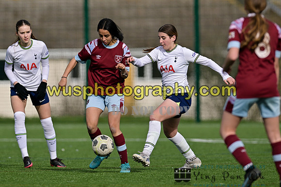 20230311-142108 West Ham United Academy Girls U15 v Tottenham Hotspur Women FC Academy U15