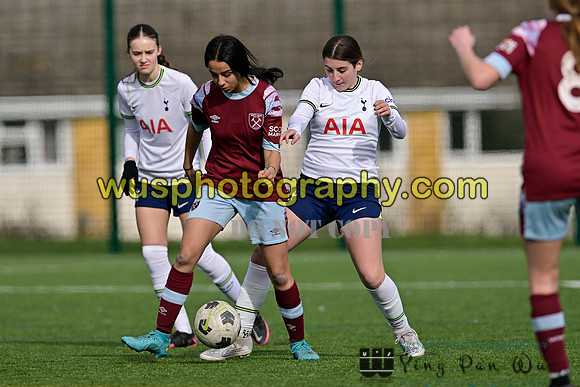 20230311-142109 West Ham United Academy Girls U15 v Tottenham Hotspur Women FC Academy U15
