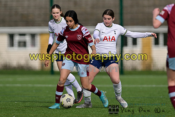 20230311-142109B West Ham United Academy Girls U15 v Tottenham Hotspur Women FC Academy U15