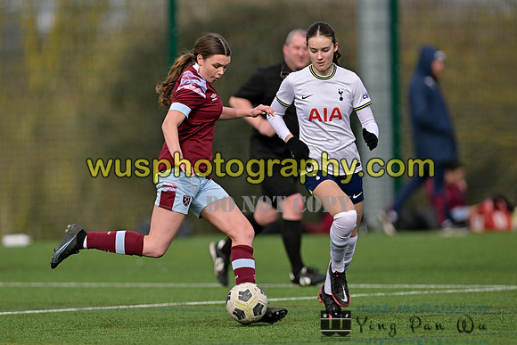 20230311-142232 West Ham United Academy Girls U15 v Tottenham Hotspur Women FC Academy U15