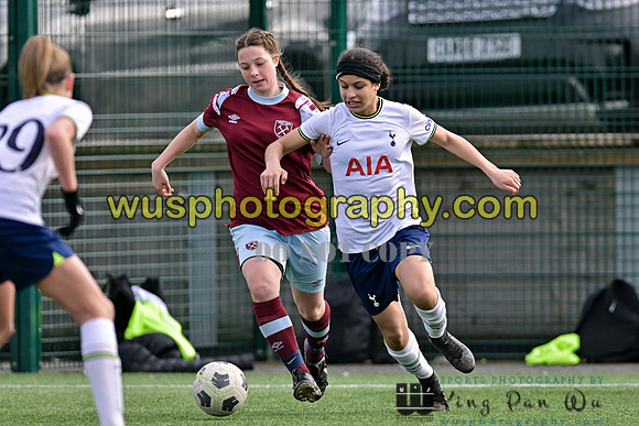 20230311-143127 West Ham United Academy Girls U15 v Tottenham Hotspur Women FC Academy U15