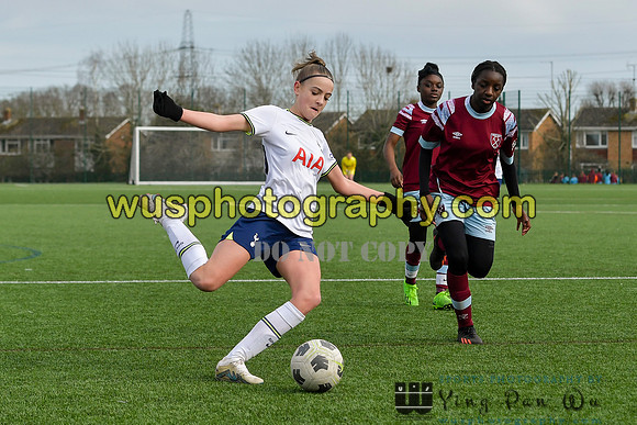 20230311-143337A West Ham United Academy Girls U15 v Tottenham Hotspur Women FC Academy U15