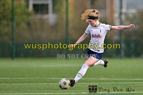 20230311-143337C West Ham United Academy Girls U15 v Tottenham Hotspur Women FC Academy U15