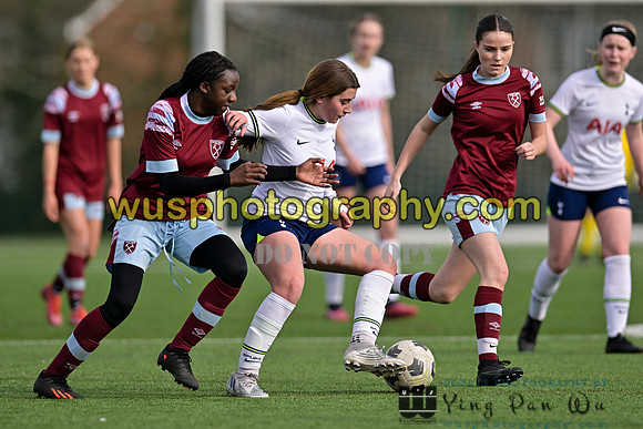 20230311-143504H West Ham United Academy Girls U15 v Tottenham Hotspur Women FC Academy U15