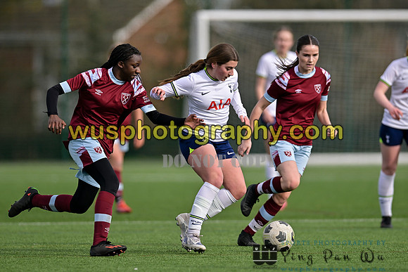 20230311-143504E West Ham United Academy Girls U15 v Tottenham Hotspur Women FC Academy U15