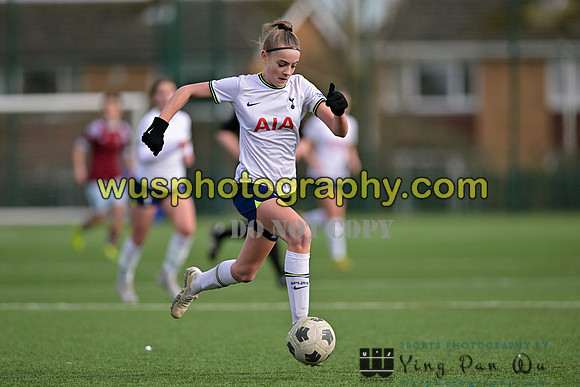 20230311-143643B West Ham United Academy Girls U15 v Tottenham Hotspur Women FC Academy U15