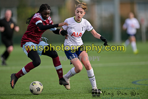 20230311-143644 West Ham United Academy Girls U15 v Tottenham Hotspur Women FC Academy U15