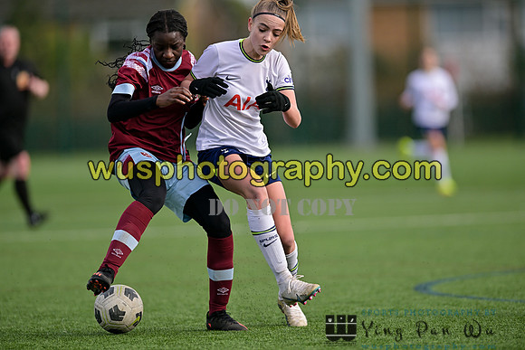 20230311-143644A West Ham United Academy Girls U15 v Tottenham Hotspur Women FC Academy U15