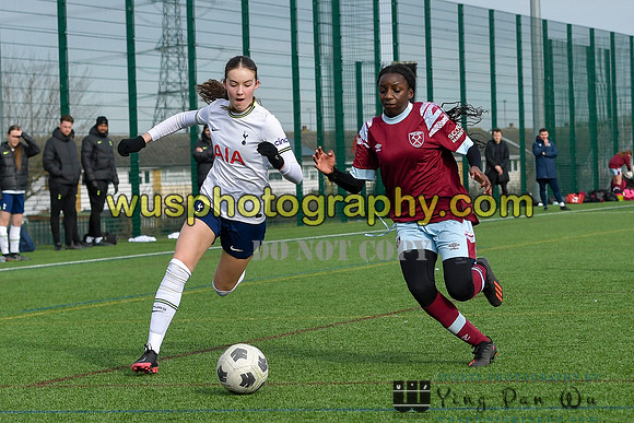20230311-143655 West Ham United Academy Girls U15 v Tottenham Hotspur Women FC Academy U15