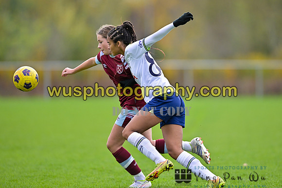 20221119-112155C Tottenham Hotspur Women FC Academy U15 v West Ham United Academy Girls U15