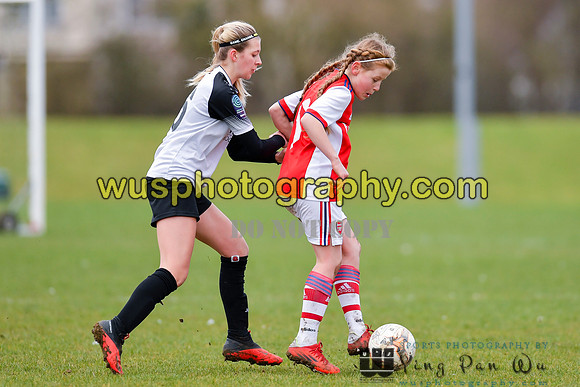 20220305-141539 London Bees Academy U14 v Arsenal FC Girls U13