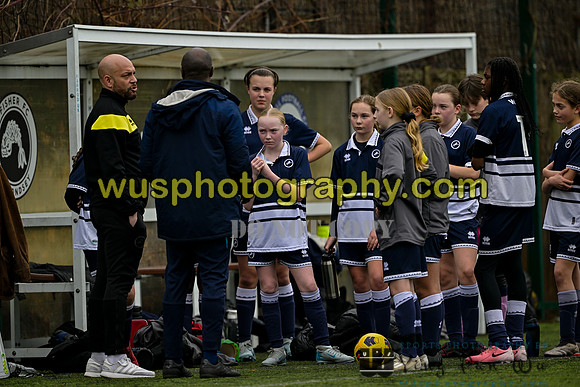 20250222-110046 Millwall Lionesses U12 v New Level Soccer Girls U12
