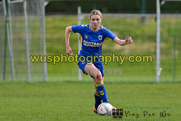 20230325-123423 AFC Wimbledon Girls U16 v Millwall Lionesses U16