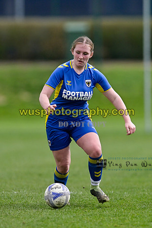 20230325-123431B AFC Wimbledon Girls U16 v Millwall Lionesses U16
