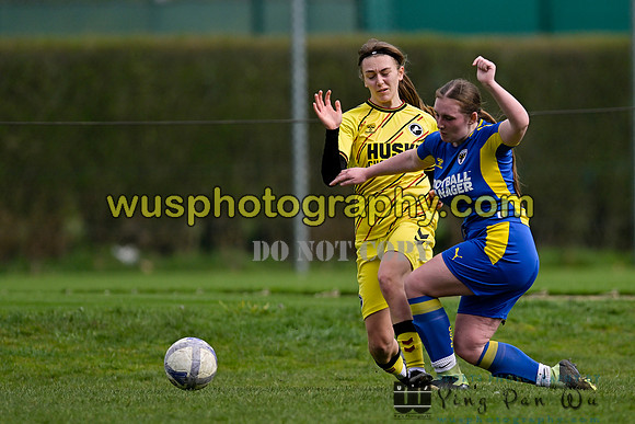 20230325-123525B AFC Wimbledon Girls U16 v Millwall Lionesses U16
