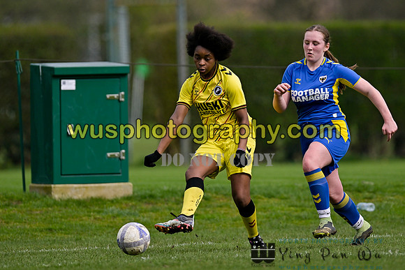 20230325-123529A AFC Wimbledon Girls U16 v Millwall Lionesses U16