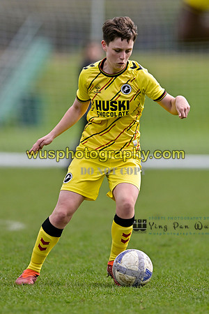 20230325-123551 AFC Wimbledon Girls U16 v Millwall Lionesses U16