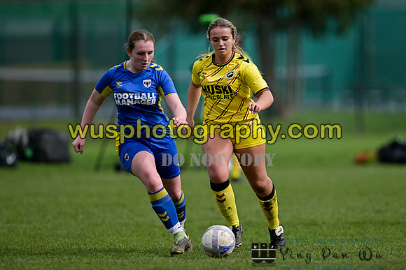 20230325-123540 AFC Wimbledon Girls U16 v Millwall Lionesses U16