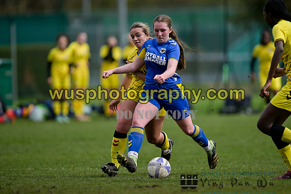 20230325-123541 AFC Wimbledon Girls U16 v Millwall Lionesses U16