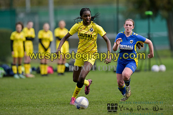20230325-123629 AFC Wimbledon Girls U16 v Millwall Lionesses U16
