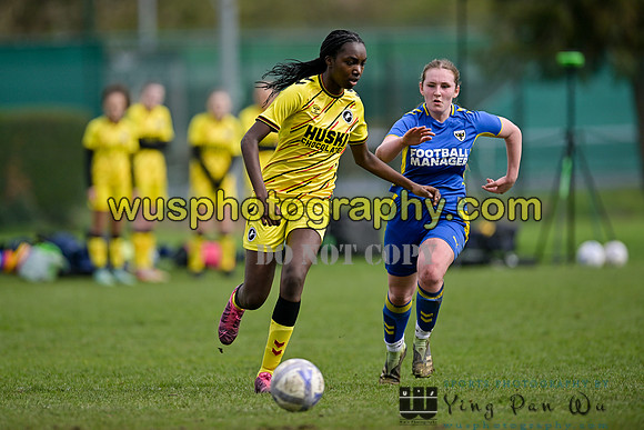 20230325-123630A AFC Wimbledon Girls U16 v Millwall Lionesses U16