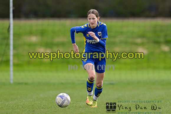 20230325-123653 AFC Wimbledon Girls U16 v Millwall Lionesses U16