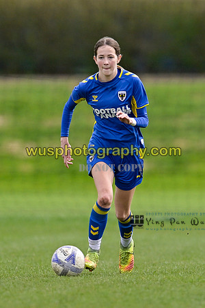 20230325-123653C AFC Wimbledon Girls U16 v Millwall Lionesses U16