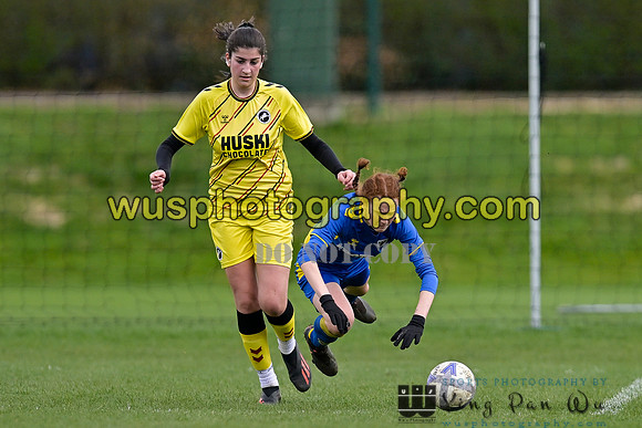 20230325-124036 AFC Wimbledon Girls U16 v Millwall Lionesses U16