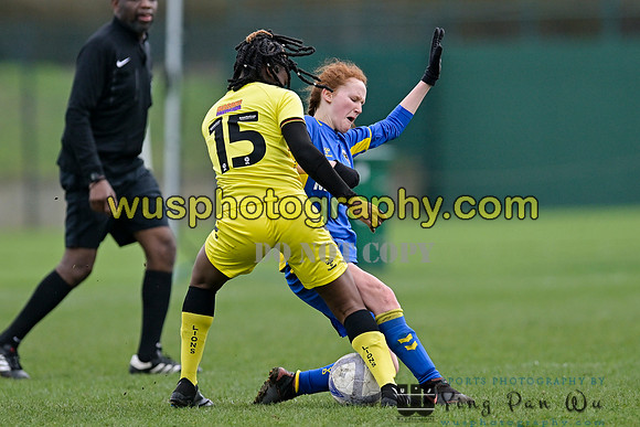 20230325-123759B AFC Wimbledon Girls U16 v Millwall Lionesses U16