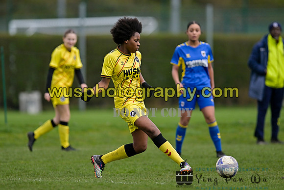 20230325-124215 AFC Wimbledon Girls U16 v Millwall Lionesses U16