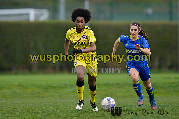 20230325-124311 AFC Wimbledon Girls U16 v Millwall Lionesses U16