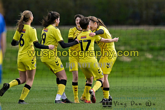 20230325-124426A AFC Wimbledon Girls U16 v Millwall Lionesses U16