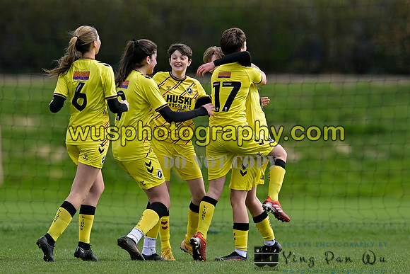 20230325-124426B AFC Wimbledon Girls U16 v Millwall Lionesses U16