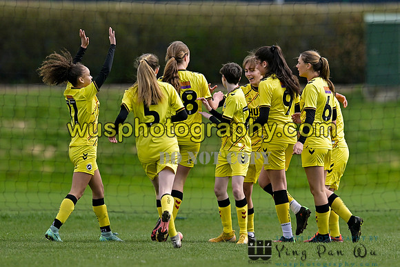 20230325-124429 AFC Wimbledon Girls U16 v Millwall Lionesses U16