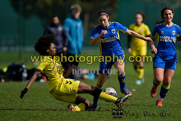 20230325-124513 AFC Wimbledon Girls U16 v Millwall Lionesses U16
