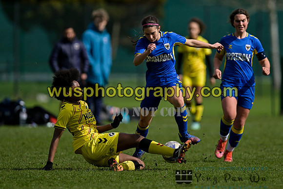 20230325-124513A AFC Wimbledon Girls U16 v Millwall Lionesses U16