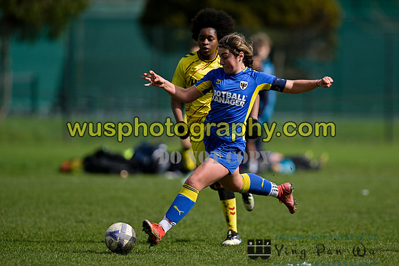 20230325-124516 AFC Wimbledon Girls U16 v Millwall Lionesses U16