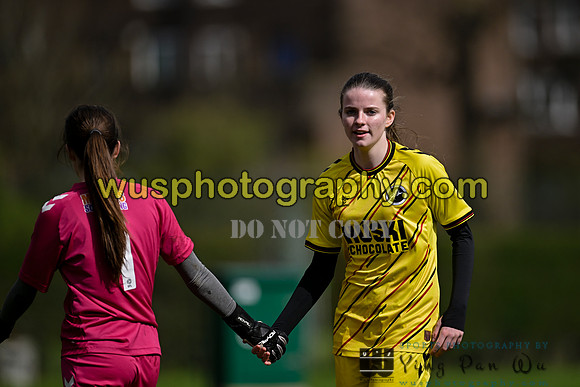 20230325-124525A AFC Wimbledon Girls U16 v Millwall Lionesses U16