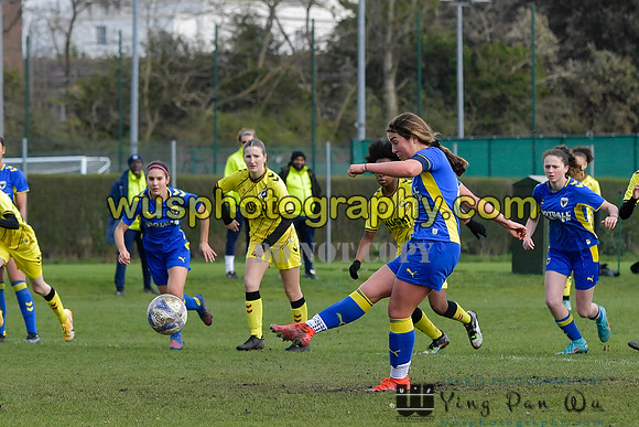 20230325-124720 AFC Wimbledon Girls U16 v Millwall Lionesses U16