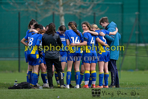 20230325-125824A AFC Wimbledon Girls U16 v Millwall Lionesses U16