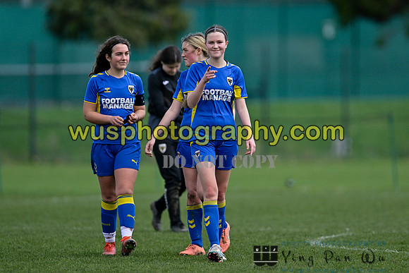 20230325-125904 AFC Wimbledon Girls U16 v Millwall Lionesses U16