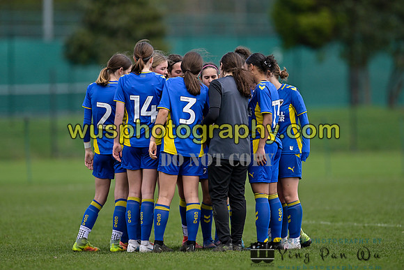 20230325-130023 AFC Wimbledon Girls U16 v Millwall Lionesses U16