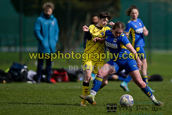 20230325-130454A AFC Wimbledon Girls U16 v Millwall Lionesses U16