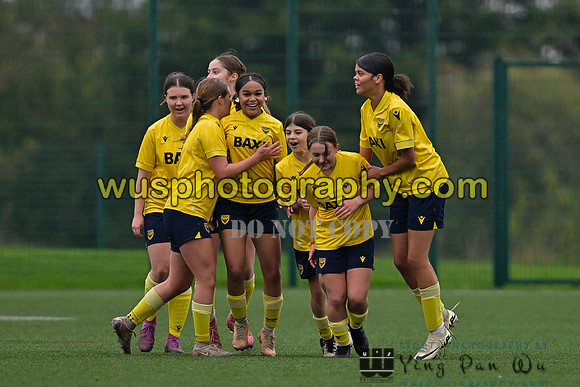 20241109-114356A West Ham United Performance Claret Girls U14 v Oxford United Girls U14