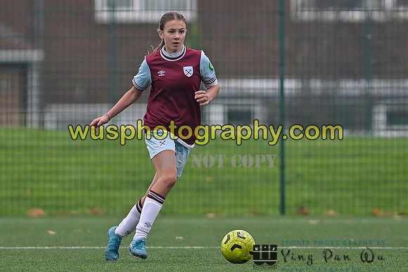 20241130-110901 West Ham United Warriors Girls U14 v Fareham Town Youth FC Girls U14