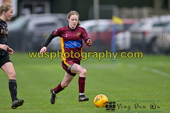 20230401-122609 Petts Wood FC Swans U14 v Arsenal FC Girls U14