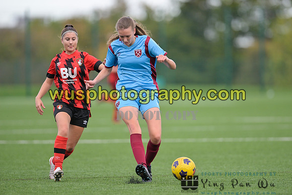 20221022-143926B West Ham United Performance Girls U16 v AFC Bournemouth Girls U16