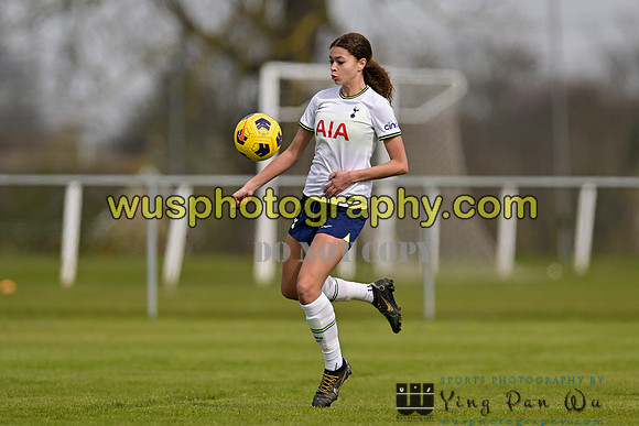 20230408-112223 Tottenham Hotspur Women FC Academy U16 v Millwall Lionesses U16
