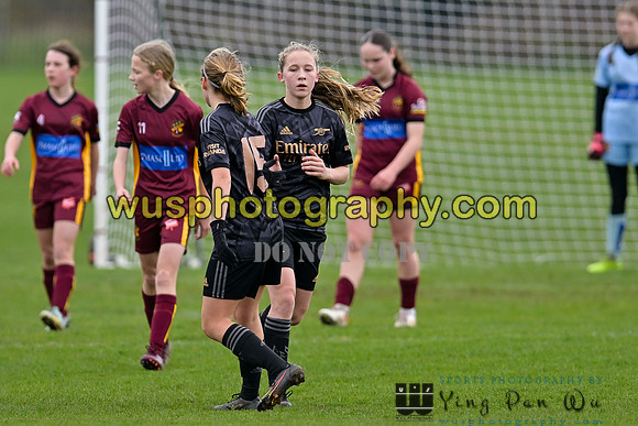 20230401-121509A Petts Wood FC Swans U14 v Arsenal FC Girls U14